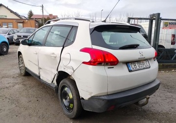 Peugeot 2008 I SUV Facelifting 1.6 BlueHDi 99KM 2016 Peugeot 2008 2016r, 1.6HDI. Uszkodzony lewy tyl. Jezdzi. 1.6 Diesel 99KM, zdjęcie 3
