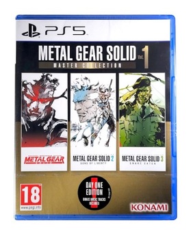 METAL GEAR SOLID MASTER COLLECTION VOL. 1 / PS5 / PŁYTA / NOWA W FOLII