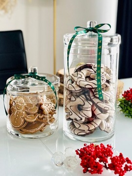 Стеклянный контейнер для шоколада h18 d15