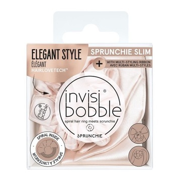 INVISIBOBBLE Sprunchie Slim gumka do włosów ze wstążką Ballerina Bow