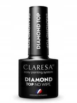 Claresa TOP DIAMOND NO WIPE 5g top bez przemywania