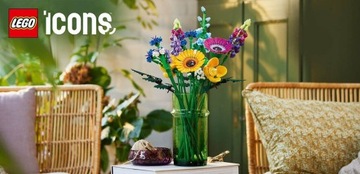 LEGO Icons Букет полевых цветов 10313