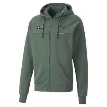Bluza PUMA MERCEDES MAPF1 HOODED SWEAT JACKET z kapturem na suwak M
