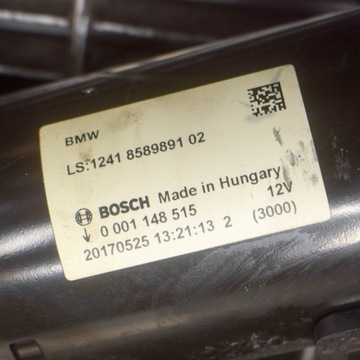 0001148515 STARTÉR BMW 5 G30 530 D 195KW 2017