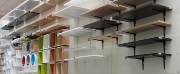 WSPORNIK PÓŁKI WSB250 STALOWY BIAŁY 250X200 DOMAX