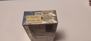 TDK SA 100 1988 г. NOS Япония SA100 № 1202