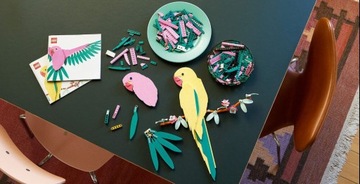 LEGO Арт-кирпичи Коллекция животных - попугаи ара