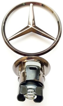 MÍŘIDLO NA KAPOTA MERCEDES W222 W223 DARK SKŘÍŇKA TMAVÝ CHRÓM A2238177300