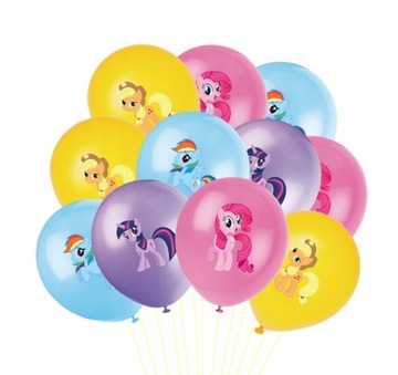 BALONY MY LITTLE PONY URODZINY DEKORACJA 20SZT.
