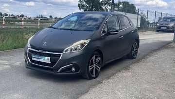 Peugeot 208 I Hatchback 5d Facelifting 1.2 PureTech 110KM 2015 Peugeot 208 Raty 1.2 benz 110KM GT-LINE Pol skora Klimatronic led Gwaran, zdjęcie 2