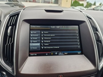 Ford S-Max II Van 1.5 EcoBoost 160KM 2016 Ford S-Max 1.6 Benzyna Titanium Grzane Fotele, zdjęcie 26