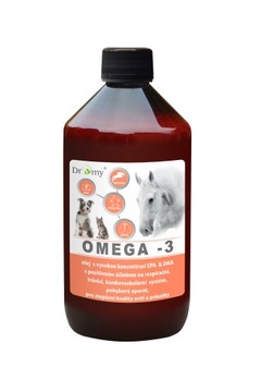 DROMY OLEJ RYBNY OMEGA 3 EPA DHA DLA KONI JAKOŚĆ