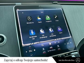Mercedes 2022 Mercedes-Benz EQS 450 Skrętna tylna oś (10°)/ Pan, zdjęcie 24