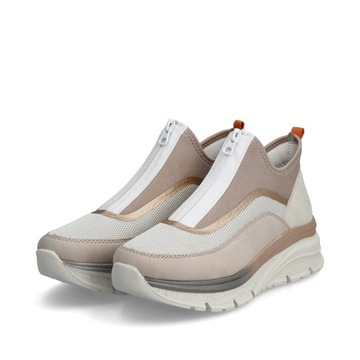 RIEKER ANTISTRESS 48053-31 SNEAKERSY PÓŁBUTY LEKKIE VEGAN r. 40