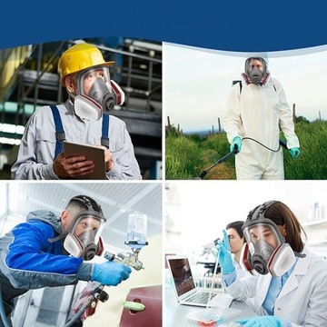 ПОЛНОЛИЦЕВАЯ МАСКА, ХИМИЧЕСКИЙ РЕСПИРАТОР, ГАЗОВЫЙ ЗАЩИТНИК