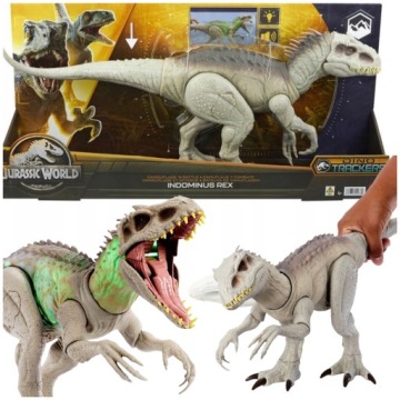 Indominus Dinosaurus Jurský Svět Park T-rex Zvuk Světlo Monstrum