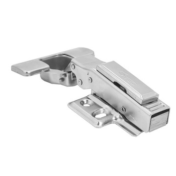 Петля прямая, накладная 110° G-TEC, самозакрывающаяся, направляющая, четыре винта, 10 шт.