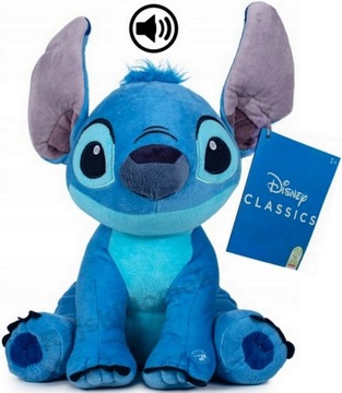 Disney Maskotka Lilio & Stitch Stich Sticz Dźwiękiem 25 cm Pluszak Oryginał