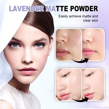 Lavender Matte Setting Powder — легкая натуральная матирующая пудра с фиксирующим эффектом.