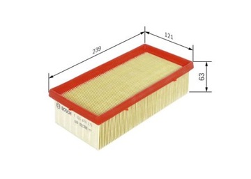 BOSCH FILTR VZDUCHU