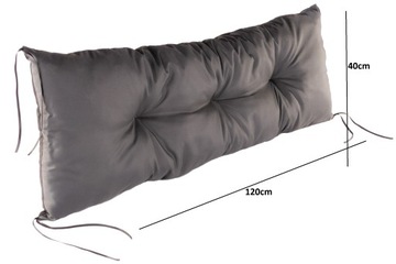 ПОДУШКА ДЛЯ садовой скамейки, качелей, поддонов 120 х 40 ЦВЕТОВ