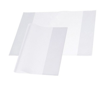 OKŁADKI NA ZESZYT PP A4 10 SZT. TRANSP PANTA PLAST