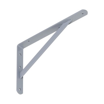 Wspornik półki kątownik SZARY 300x200x4mm STAL