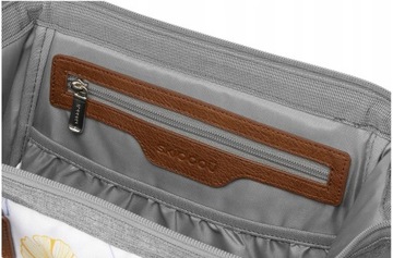 РЮКЗАК-органайзер для коляски SKiddou Astrid Розовый-серый