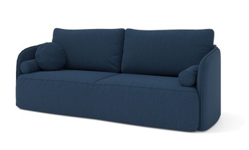 Kanapa rozkładana sofa VICTORIA 195 cm 3DL Aragon 79 granatowa