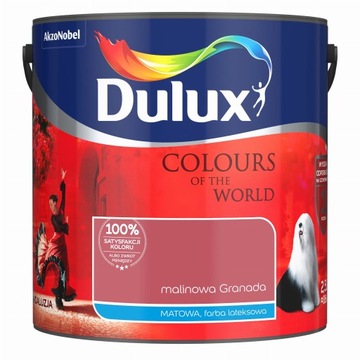 DULUX KOLORY ŚWIATA 2.5l MALINOWA GRANADA