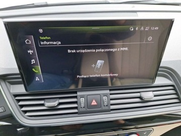 Audi Q5 II SUV Facelifting 2.0 40 TDI 204KM 2021 Audi Q5 Virtual cockpit plus, kamera cofania, Keyless, kolo zapasowe 2.0, zdjęcie 17
