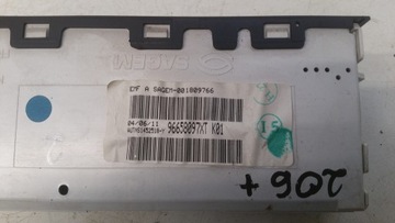 DISPLEJ 96658097 PEUGEOT 206+