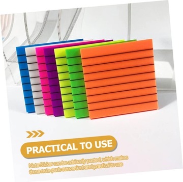 8 шт. липкие бумажные подушечки для рисования линий для заметок