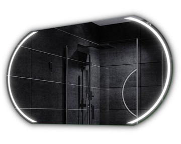 Lustro Podświetlane Led 140x80cm Kair do Pokoju