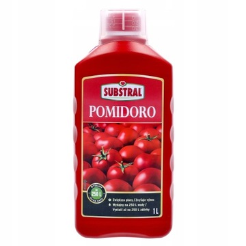 SUBSTRAL NAWÓZ W PŁYNIE DO POMIDORÓW 1L POMIDOR PAPRYKA ZWIĘKSZ PLONY