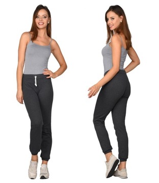Spodnie dresowe damskie DRESY FITNESS SD1 GF L/40