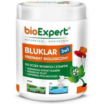 bioExpert BLUKLAR 500g Glony muł zielona woda