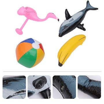 НАДУВНЫЕ ИГРУШКИ ДЛЯ БАССЕЙНА 4 ШТ.