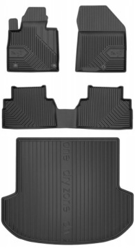 Set 77 Koberce a rohože Hyundai Santa Fe 4 2018-2020