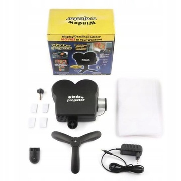 Экран проектора окна Рождество Хэллоуин