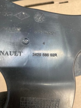 DRŽÁKY INSTALACE RENAULT CAPTUR II 242968662R