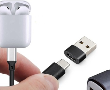 АДАПТЕР OTG type C Переходник USB-C на USB A 2.0