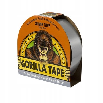 SZARA TAŚMA NAPRAWCZA GORILLA TAPE 32Mx48MM GAFFER