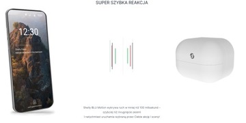 Bluetooth-датчик движения Shelly BLU Motion