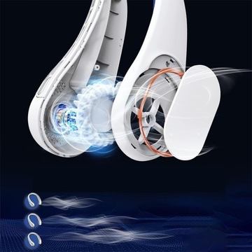 МИНИ-ПОДВЕСНОЙ ВЕНТИЛЯТОР 3-СКОРОСТНОЙ БЕЗЛОПАСТНЫЙ ПОРТАТИВНЫЙ ВЕНТИЛЯТОР