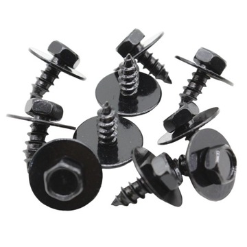 10X WKRĘTY Z PODKŁADKĄ NA KLUCZ 10 NADKOLI OSŁONY TOYOTA LEXUS 9015960496