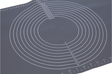Силиконовая доска, большой коврик для теста + скалка.