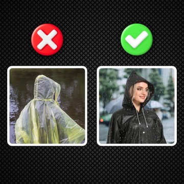 ДОЖДЕВИК-НАКИДОК С КАПЮШОНОМ ДЛЯ ДОЖДЕВОЗНЕПРОНИЦАЕМОГО ПОНЧО