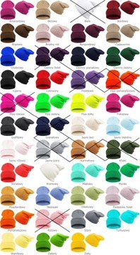CZAPKA BEANIE -30% Krasnal SMERFETKA zimowa KOLORY