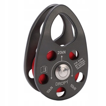 PULLEY ROLLER BALL BEARINGS ZIPPER CLIMBING